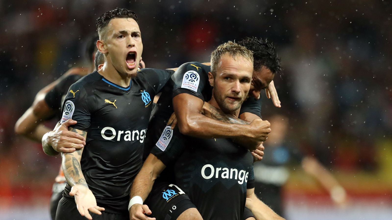 Ligue 1 Round Up Marseille Edge Out Monaco In Five Goal Thriller Football News Sky Sports