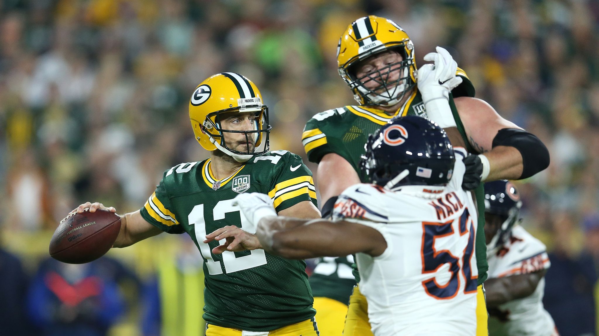 Bears eager to flip Packers rivalry with Aaron Rodgers gone – NBC Sports  Chicago