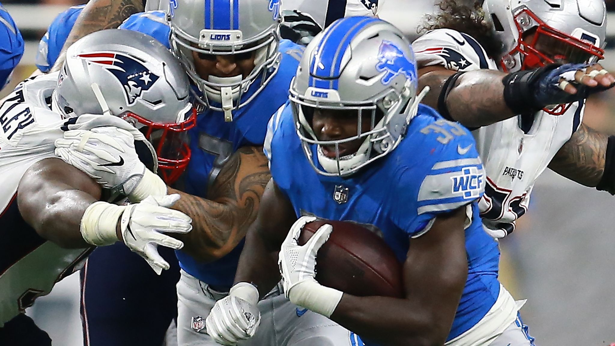 Kerryon Johnson, Marvin Jones out for Lions game