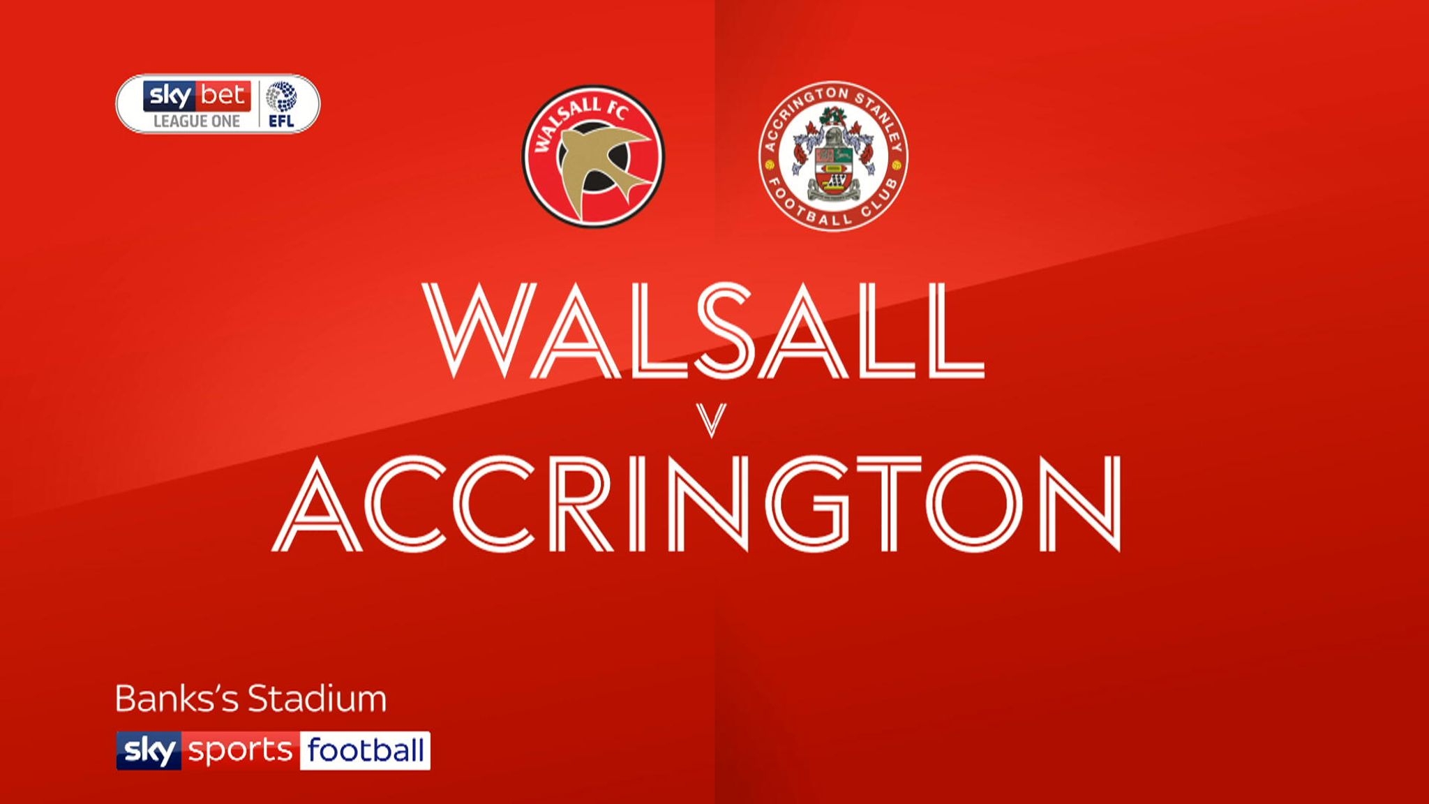 Walsall v Accrington preview Football News Sky Sports