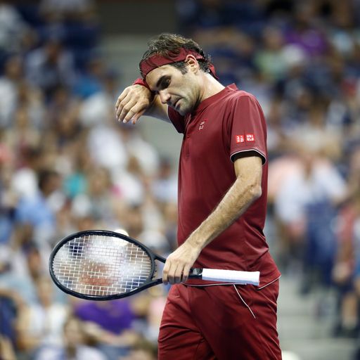 Shock exit for Federer