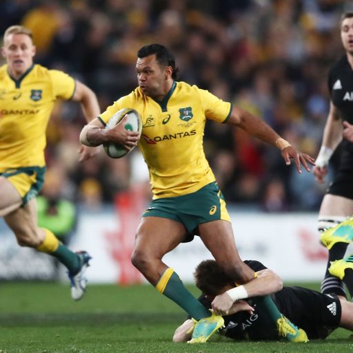 Beale at fly-half for Wallabies