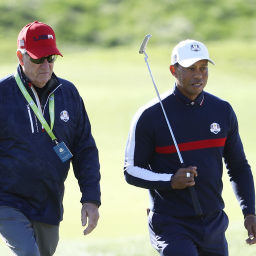 'Tough being Tiger's partner'