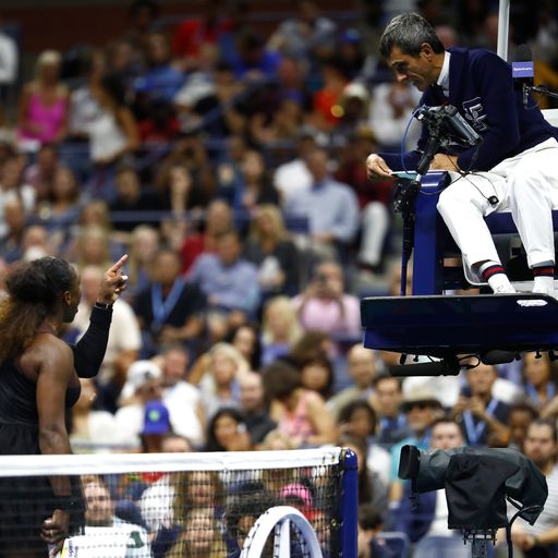 Serena accuses umpire of sexism