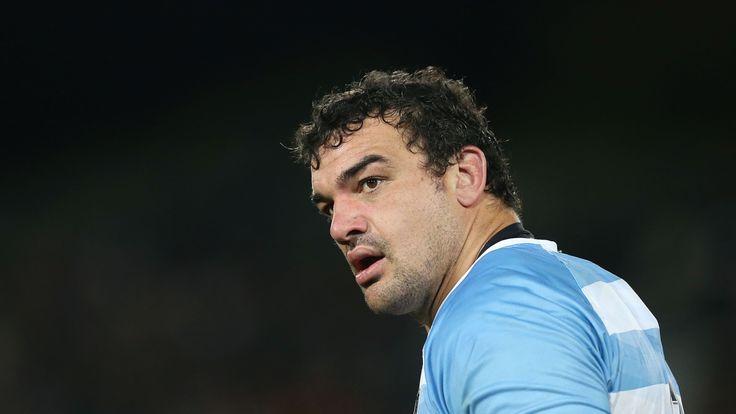 Agustin Creevy of Argentina looks on during a Rugby Championship match