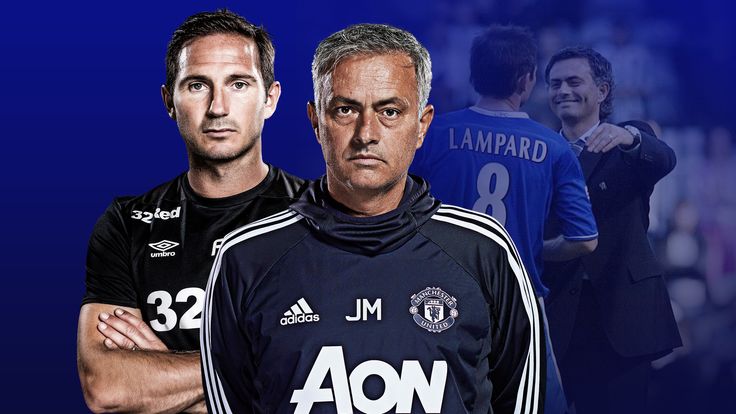 Jose Mourinho and Frank Lampard face each other on Tuesday