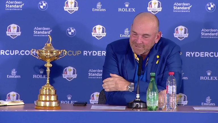 Thomas Bjorn says he is set to have a permanent reminder of Europe's Ryder Cup victory in Paris