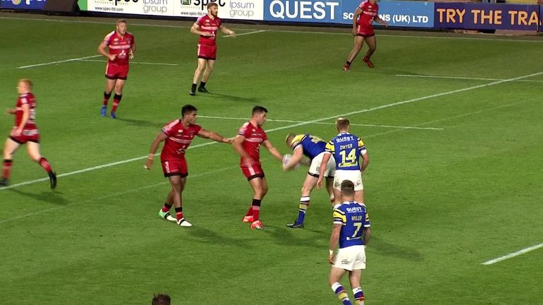 Highlights from the Super League Qualifiers as Leeds sneak past Salford
