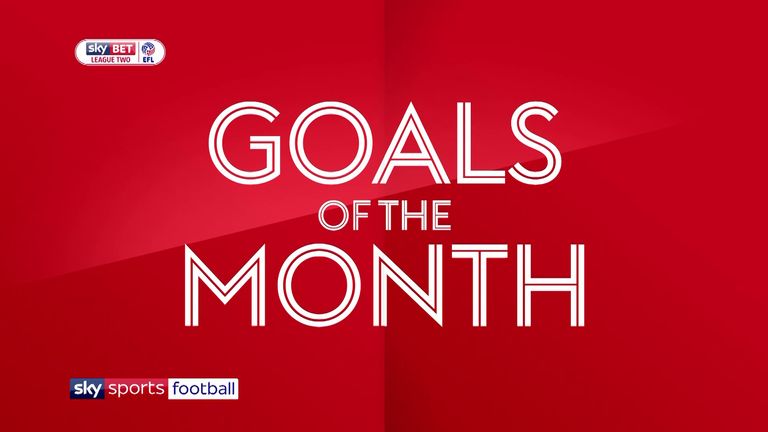 League Two August Goal of the Month.