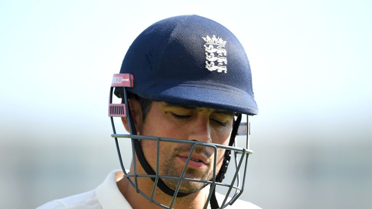 Alastair Cook has scored 12,254 Test runs for England during his career
