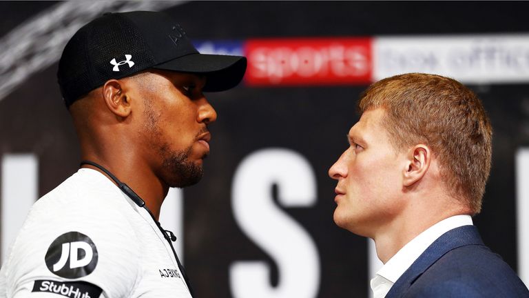 Alexander Povetkin, Anthony Joshua
