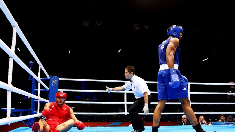 on Day 10 of the London 2012 Olympic Games at ExCeL on August 6, 2012 in London, England.