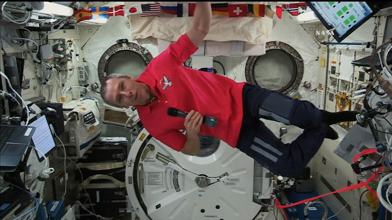 space station astronaut