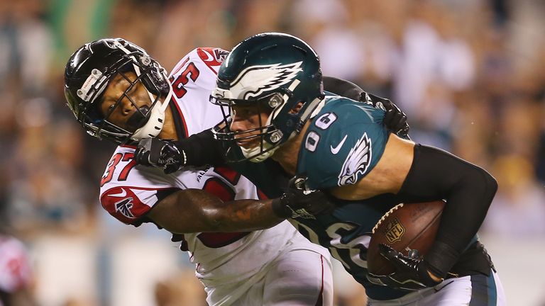 atlanta falcons and philadelphia eagles