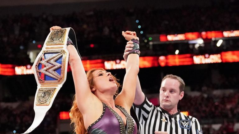 Becky Lynch captured the SmackDown women's championship from Charlotte Flair