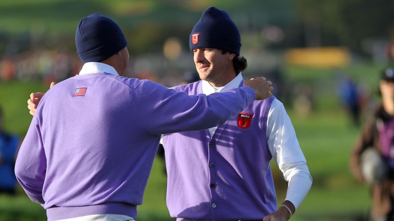 NEWPORT, WALES - OCTOBER 02:  during the rescheduled Morning Fourball Matches during the 2010 Ryder Cup at the Celtic Manor Resort on October 2, 2010 in Newport, Wales. (Photo by Jamie Squire/Getty Images) 