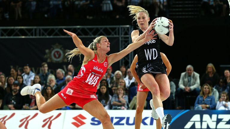 England were too strong for the Silver Ferns as they pulled away in the fourth quarter