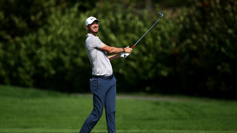  during day two of the KLM Open at The Dutch on September 14, 2018 in Spijk, Netherlands.