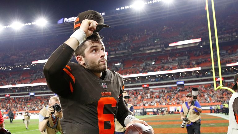 Baker Mayfield inspired the Cleveland Browns to first win in 635 days