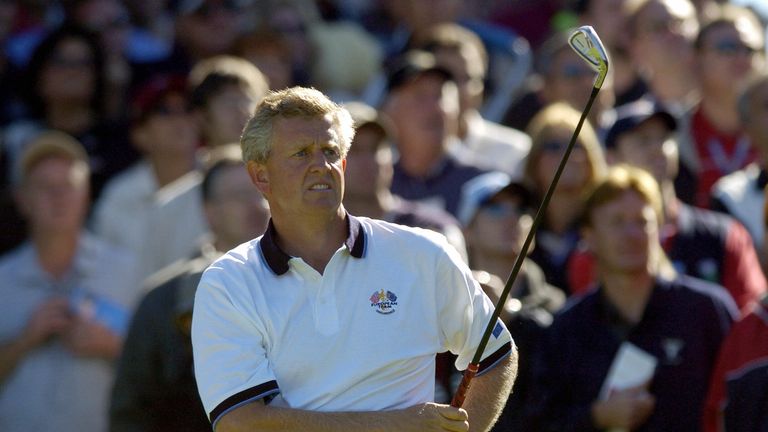  Montgomerie represented Europe in eight Ryder Cups