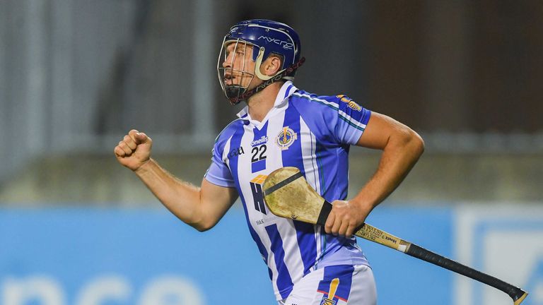 Conal Keaney celebrates a goal during Ballyboden's win over Ballinteer