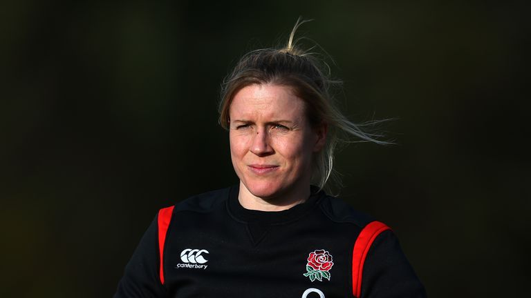  during England Women's Training at Bisham Abbey on January 23, 2018 in Marlow, England.