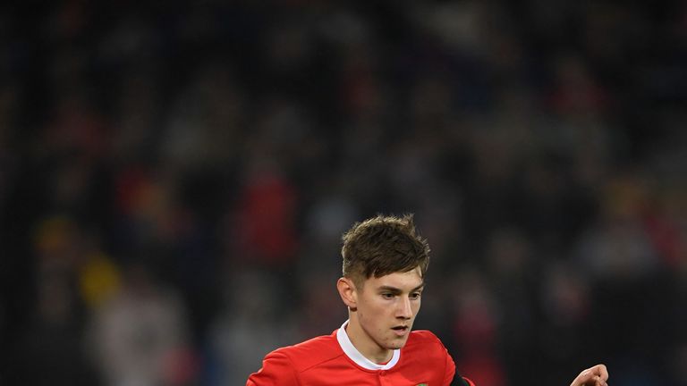 during the International Friendly match between Wales and Panama at Cardiff City Stadium on November 14, 2017 in Cardiff, Wales.