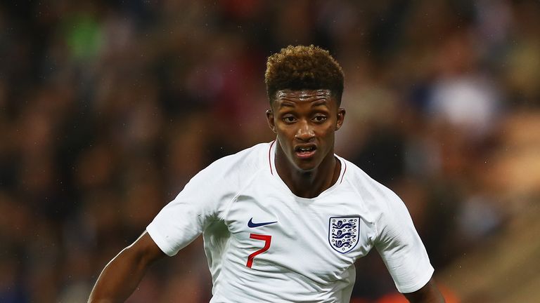 Demarai Gray has been called up to the senior England squad