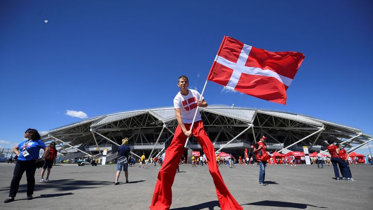Denmark played at the 2018 World Cup