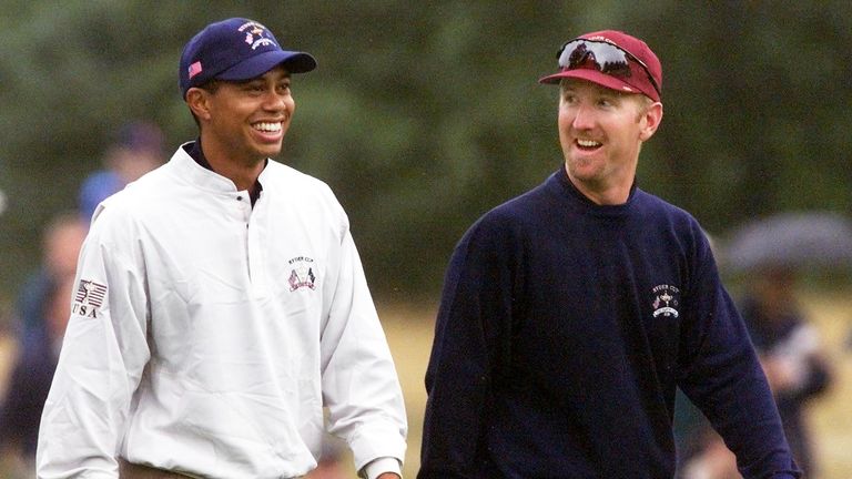 Tiger Woods, David Duval
