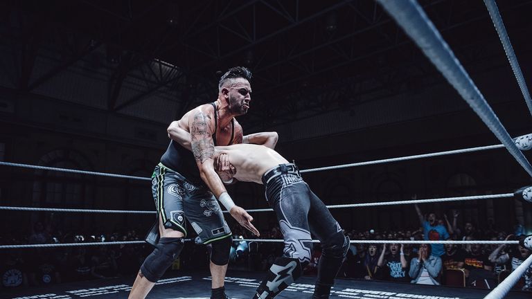 Eddie Dennis and Mark Andrews will be on the bill for PROGRESS Wrestling's huge event at Wembley this weekend (picture: The Head Drop)