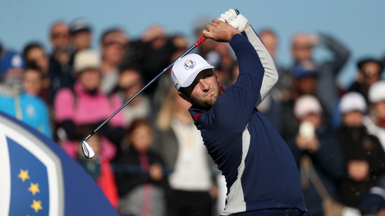Team Europe's Jon Rahm during preview day two of the Ryder Cup at Le Golf National, Saint-Quentin-en-Yvelines, Paris. 