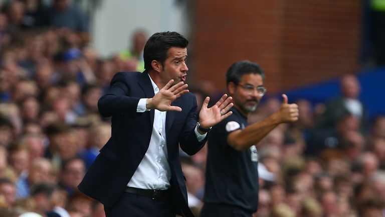 Marco Silva is having to deal with an early injury crisis at Everton