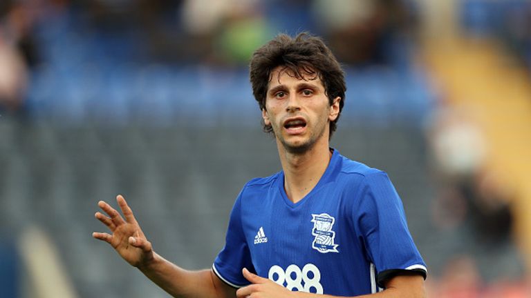 Diego Fabbrini is leaving Birmingham City after agreeing to have his contract terminated