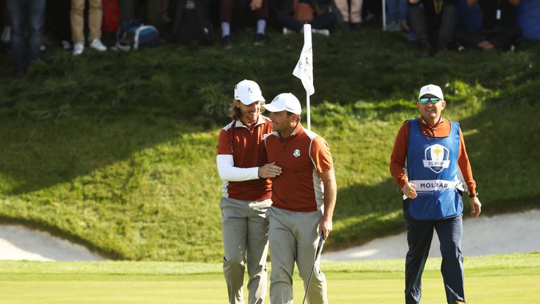 Tommy Fleetwood and Francesco Molinari