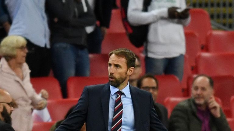 during the UEFA Nations League A group four match between England and Spain at Wembley Stadium on September 8, 2018 in London, United Kingdom.