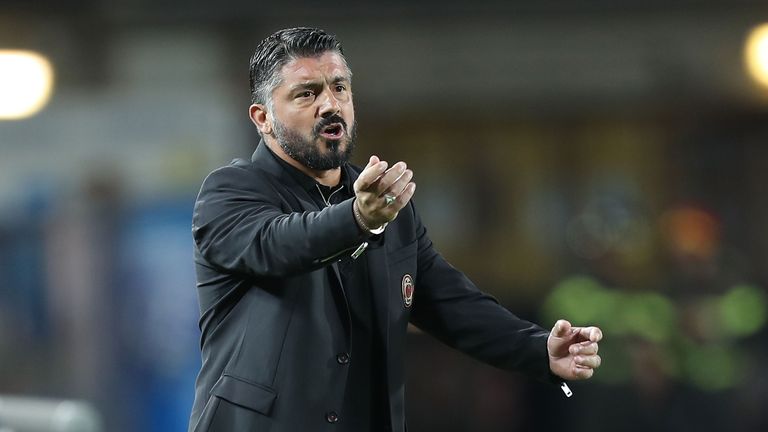 Gennaro Gatusso&#39;s AC Milan have dropped more points from winning positions than anyone else