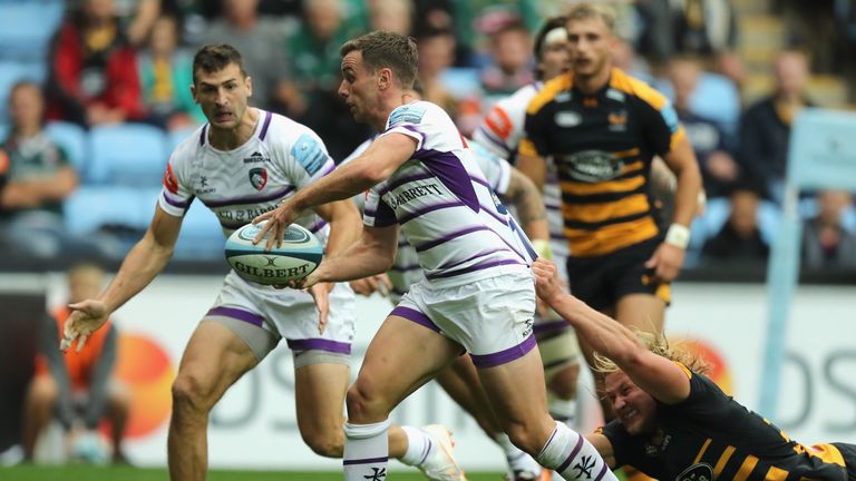 George Ford spearheaded Leicester's performance at the Ricoh Arena