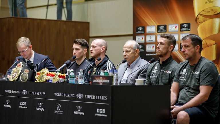The final press conference (World Boxing Super Series)