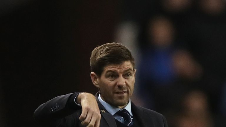 Rangers manager Steven Gerrard 