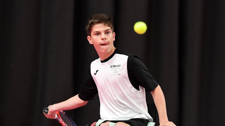 Greg Slade - Wheelchair Tennis (credit: Youth Sport Trust)