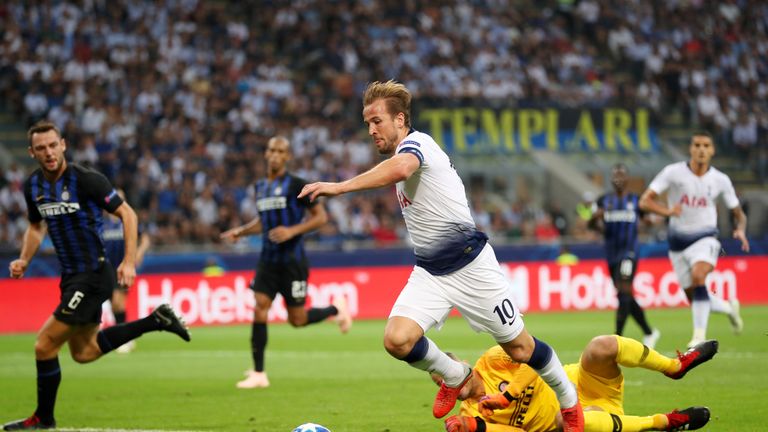 Harry Kane didn't attempt a single shot in a game for only the second time since the beginning of last season