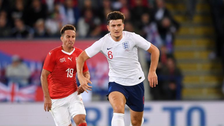  during the international friendly match between England and Switzerland at The King Power Stadium on September 11, 2018 in Leicester, United Kingdom.