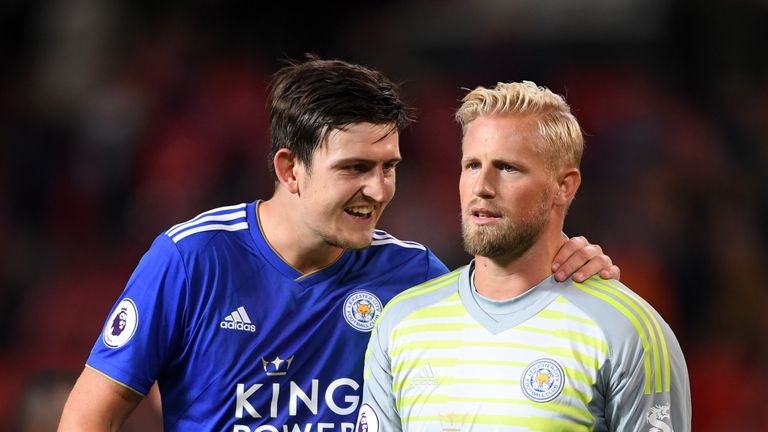 Kasper Schmeichel says Harry Maguire's new Leicester contract is a statement of intent