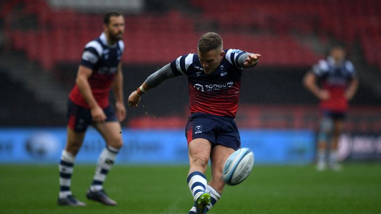 BRISTOL, ENGLAND - SEPTEMBER 22: during the Gallagher Premiership Rugby match between Bristol Bears and Harlequins at Ashton Gate on September 22, 2018 in Bristol, United Kingdom. (Photo by Harry Trump/Getty Images)