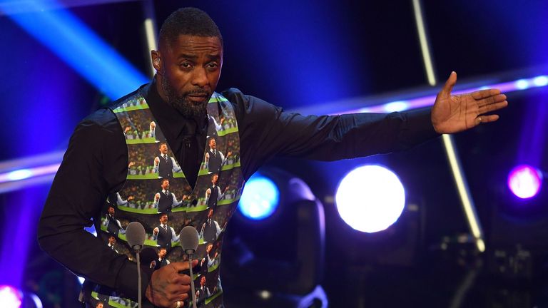 Idris Elba hosted the FIFA Best awards