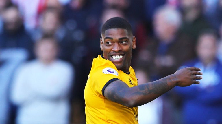 Ivan Cavaleiro during the Premier League match between Wolverhampton Wanderers and Southampton FC at Molineux on September 29, 2018 in Wolverhampton, United Kingdom.