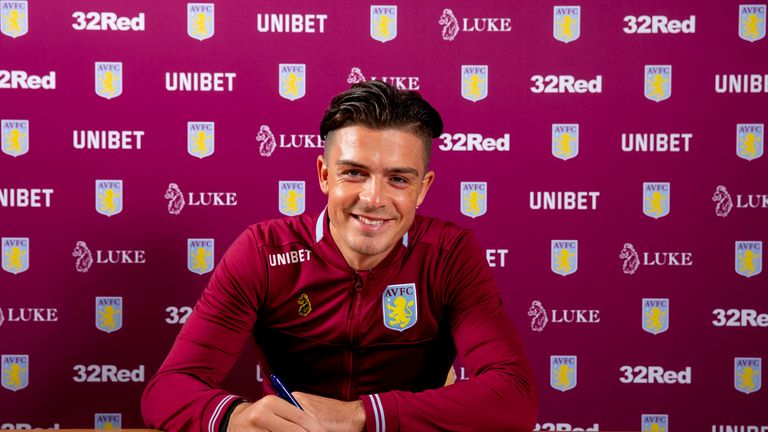 Jack Grealish has signed a new five-year contract at Aston Villa