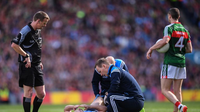 McCaffrey suffered the blow during the 2017 All-Ireland final