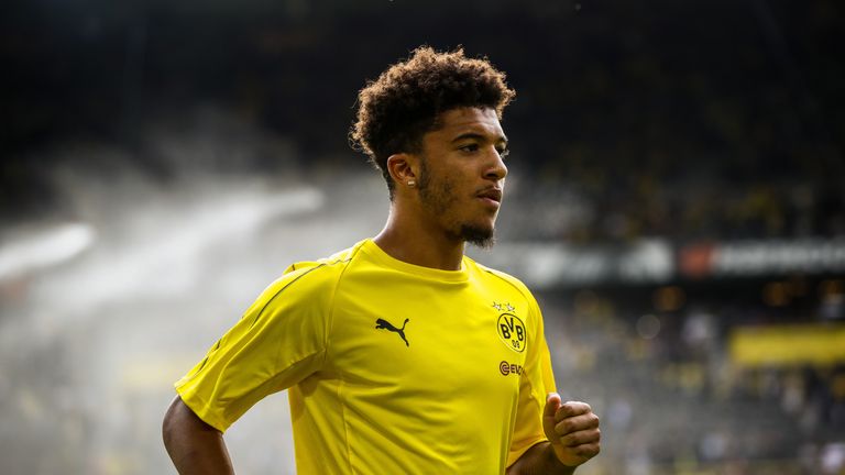 Borussia Dortmund's Jadon Sancho set for England U21 call ...